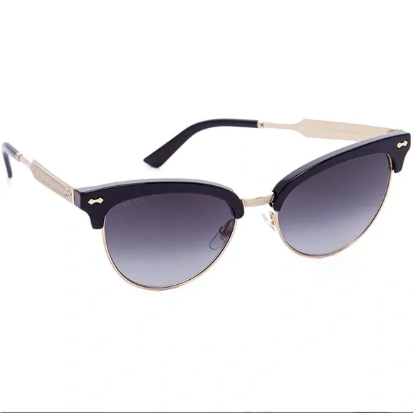 Gucci | Accessories | Gucci Gg 4283s Anw9 Black Gold  display picture 1